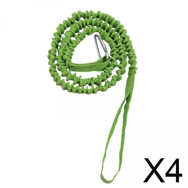 Fishing Kayak Paddle Leash - Elastic Kayak Paddle Leash Adjustable Bungee