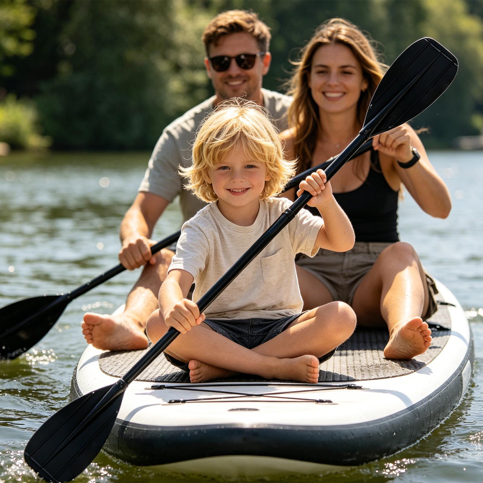 Carbon Fiber Paddle 2 Section  – обзор и цена Fishing Kayak Paddle