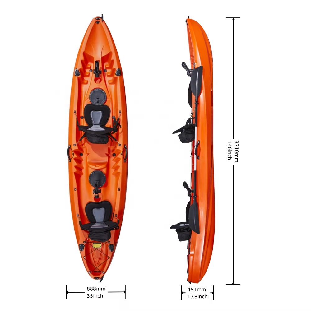 Kayak 3 Person Sit on Top Crui – обзор и цена Fishing Kayak Sit In