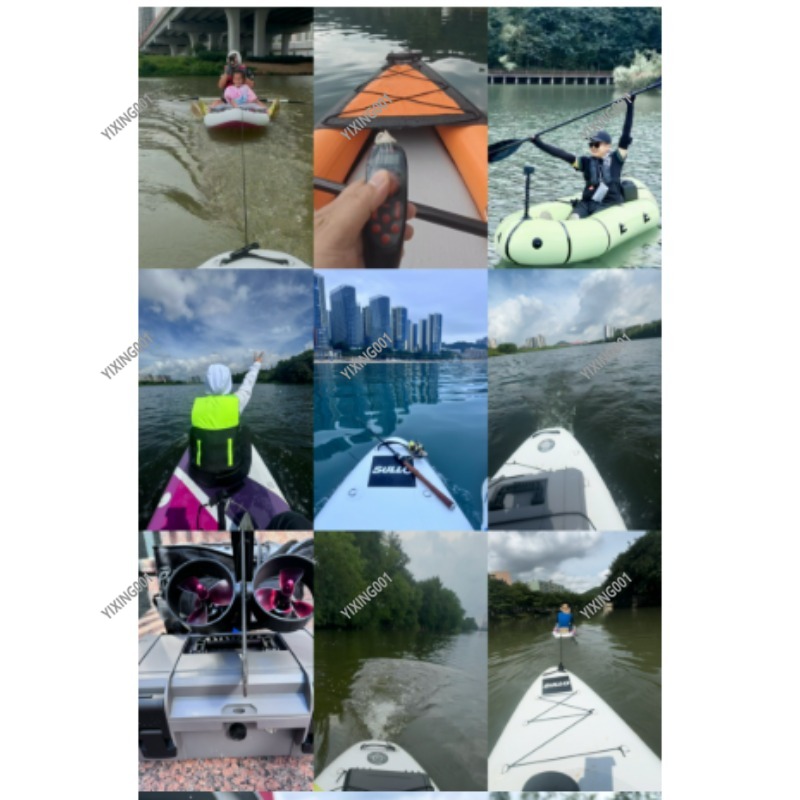Dual Propeller Kayak Underwate – обзор и цена Fishing Kayak Trolling Motor