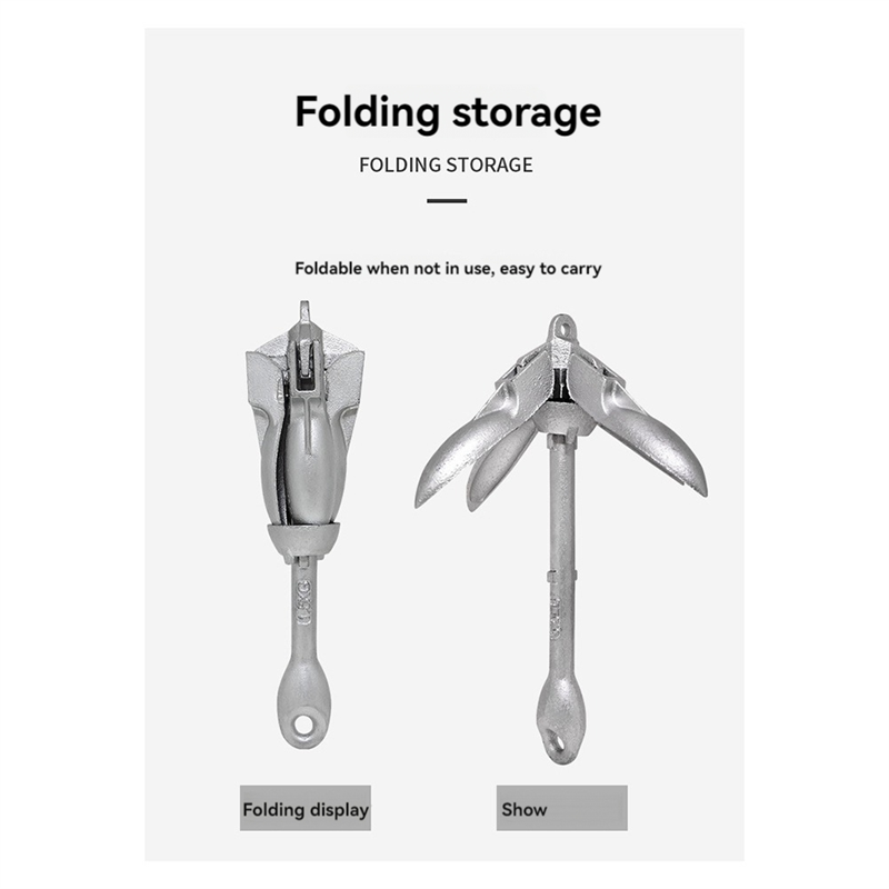 AB56-0.7KG Steel Folding Water – обзор и цена Fishing Kayak Anchor