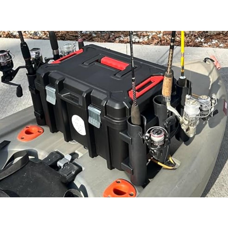 Kayak Fishing Crate - 6 Integr – обзор и цена Fishing Kayak Rod Holder