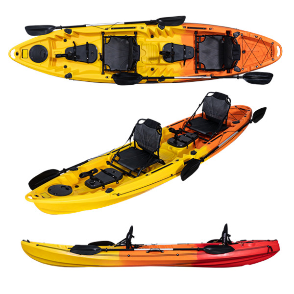2+1 Seat Family Fishing Kayak  – обзор и цена Fishing Kayak Sit In