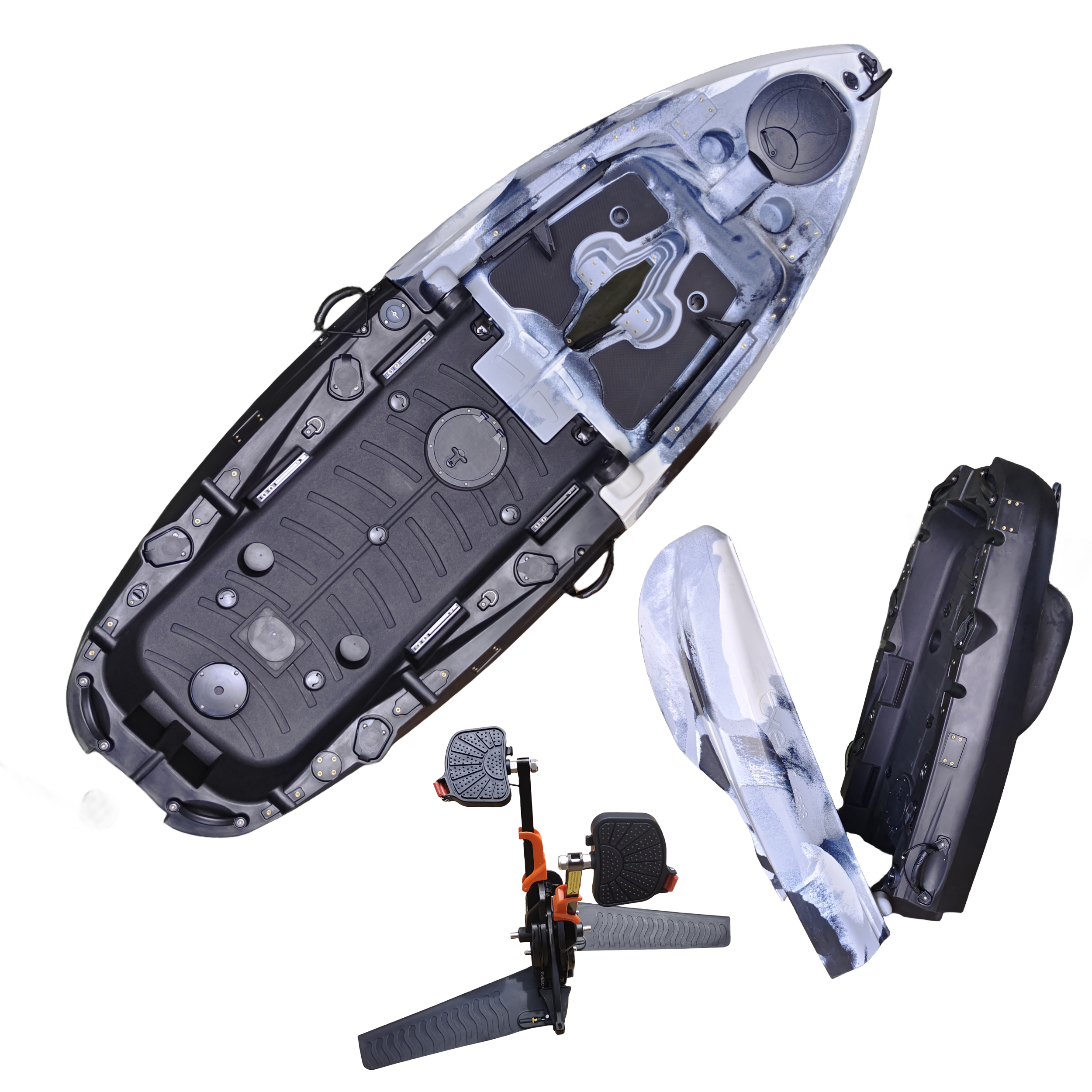 Plastic Kayak Pedal Kayak Fish – обзор и цена Fishing Kayak Seat