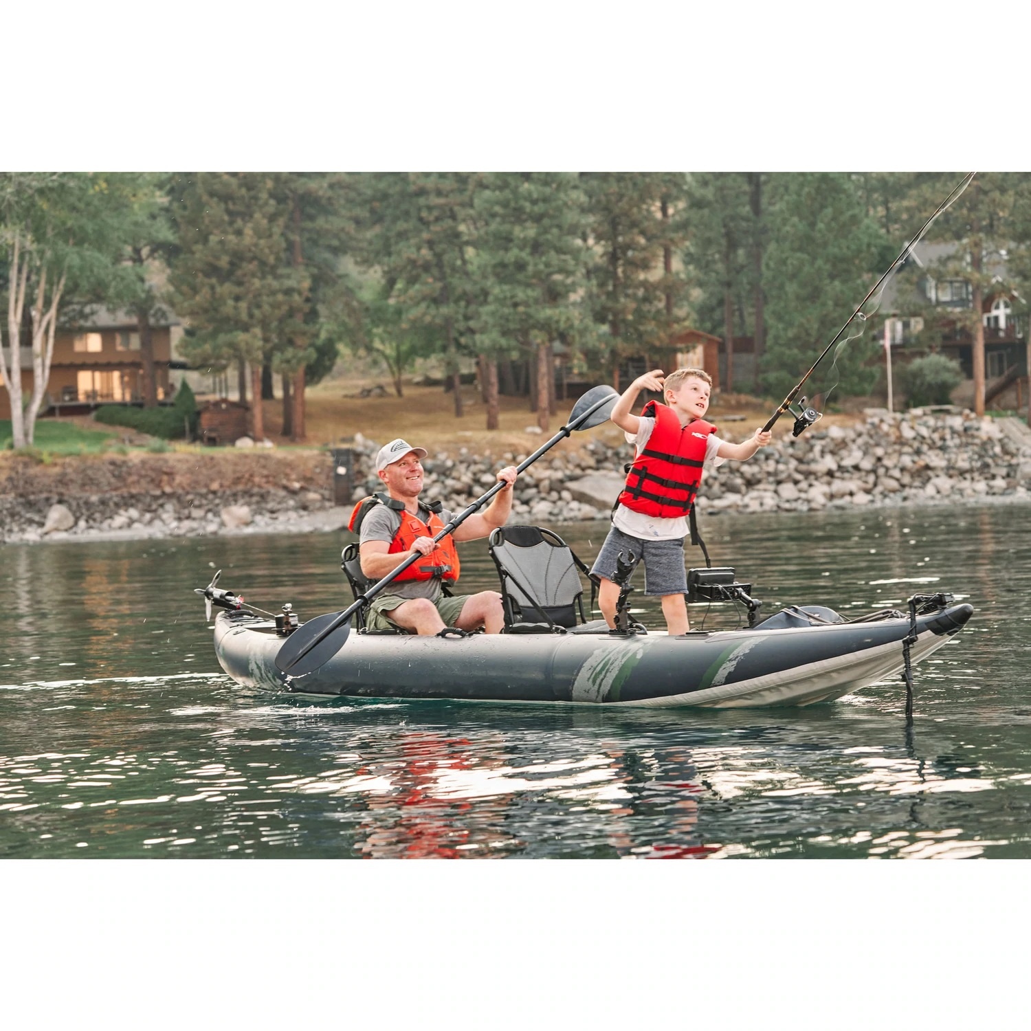 Airo Inflatable Fishing Kayak  – обзор и цена Fishing Kayak Seat