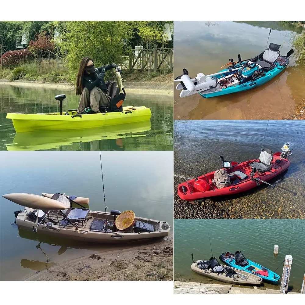 LLDPE Modular Kayak Canoe w/Pe – обзор и цена Fishing Kayak Pedal Drive