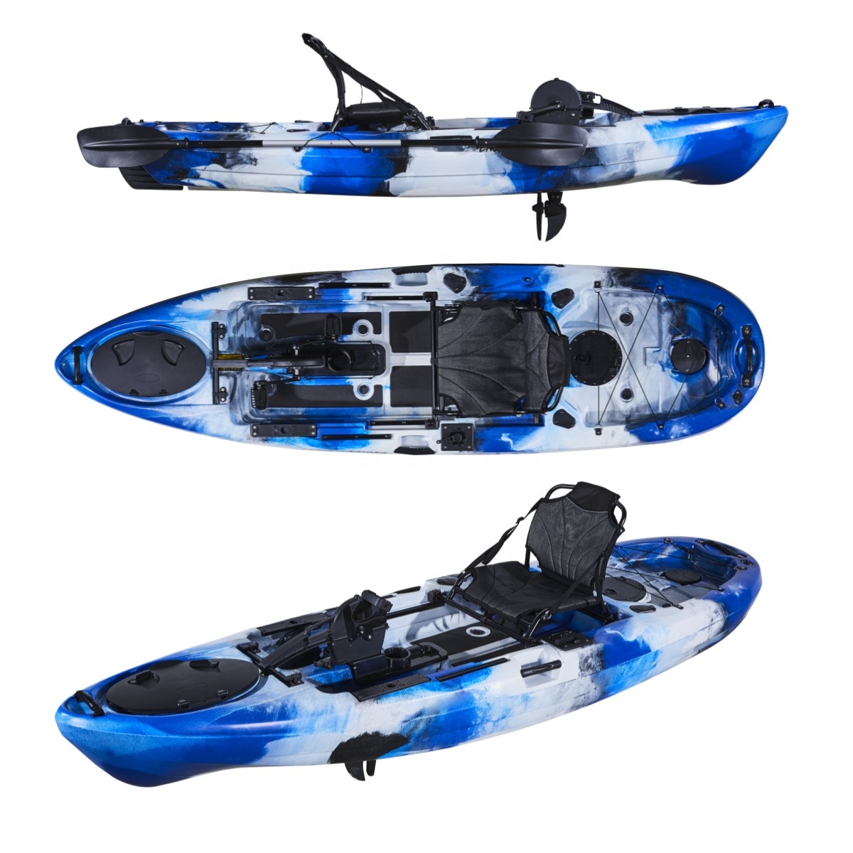 10FT Classic Pedal Fishing Kay – обзор и цена Fishing Kayak Pedal Drive