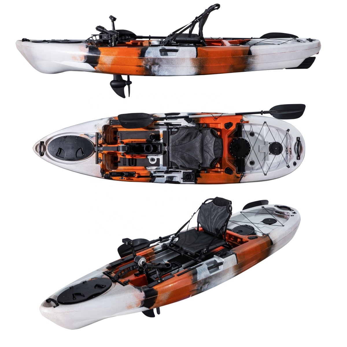 10FT Classic Pedal Fishing Kay – обзор и цена Fishing Kayak Pedal Drive
