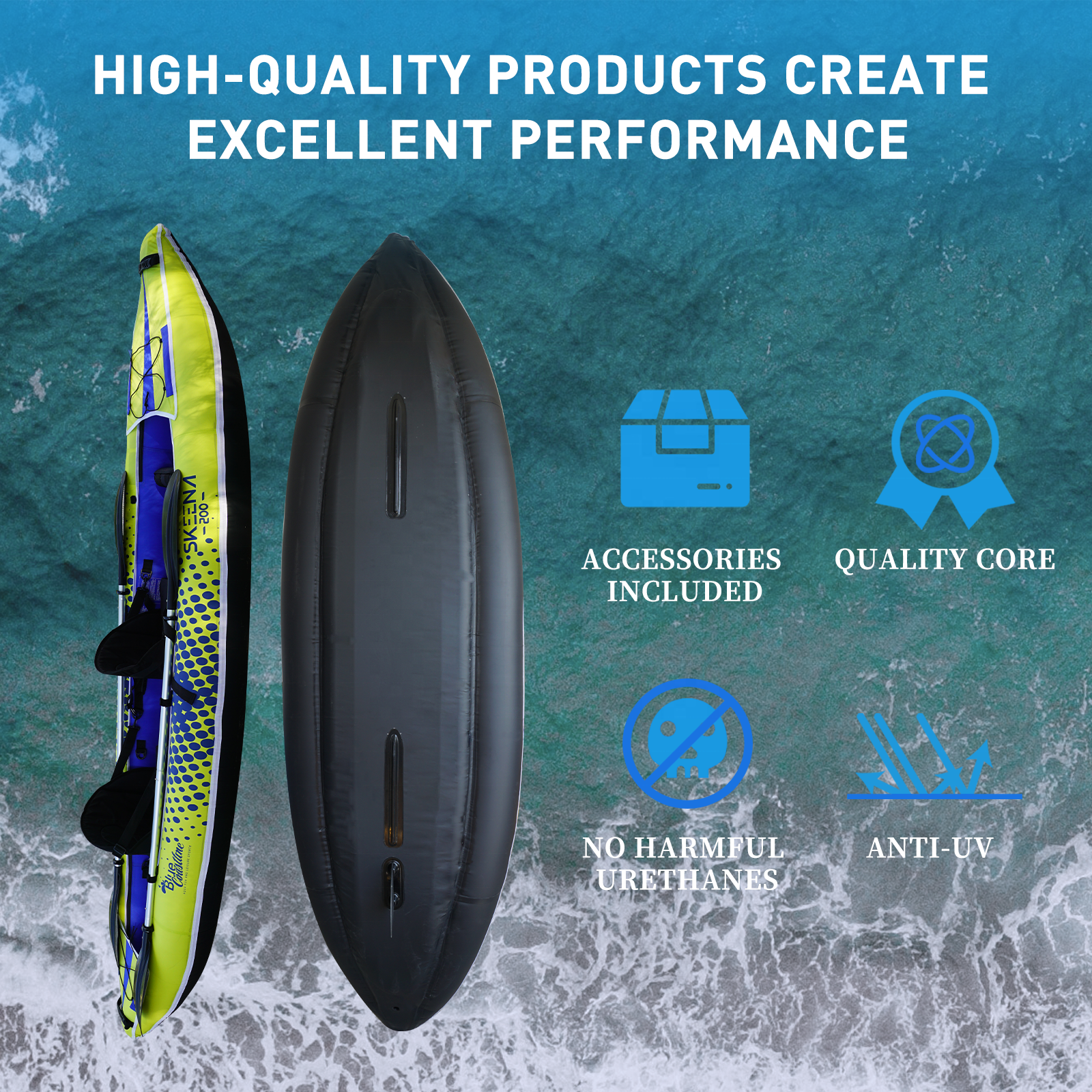 Adult Inflatable Fishing Canoe – обзор и цена Fishing Kayak Paddle