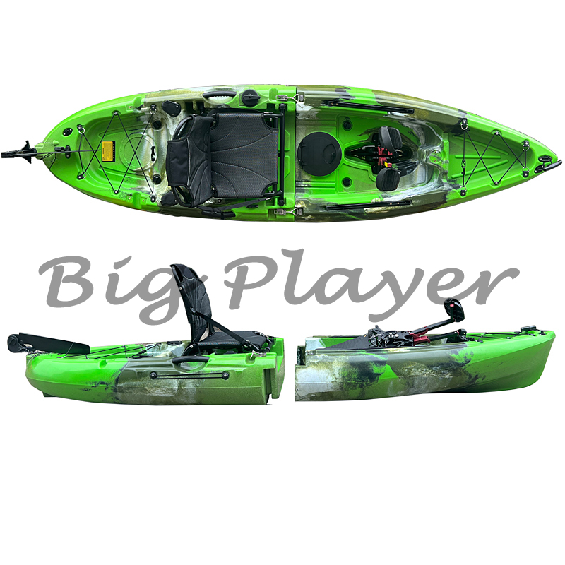 Modular fishing kayak Splicing – обзор и цена Fishing Kayak Pedal Drive