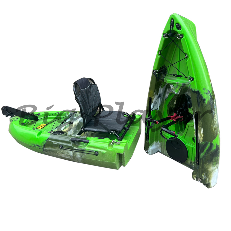 Modular fishing kayak Splicing – обзор и цена Fishing Kayak Pedal Drive