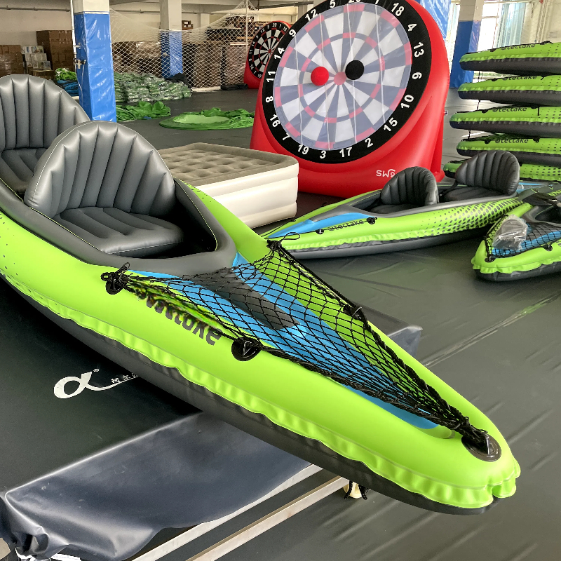 68307 K2 Folding PVC Inflatabl – обзор и цена Fishing Kayak Paddle