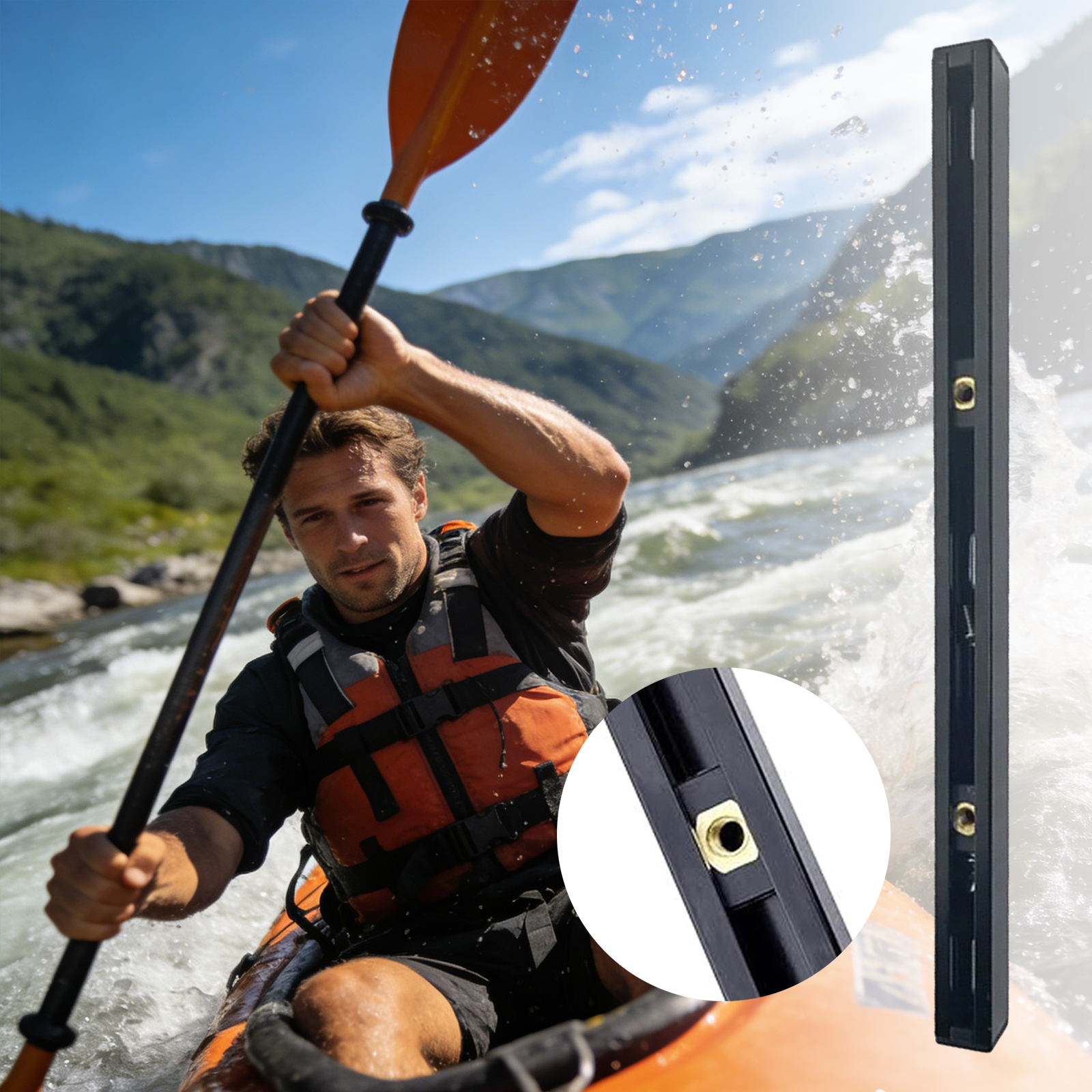 ABS Side Mount Kayak Slide Tra – обзор и цена Fishing Kayak Storage Bag