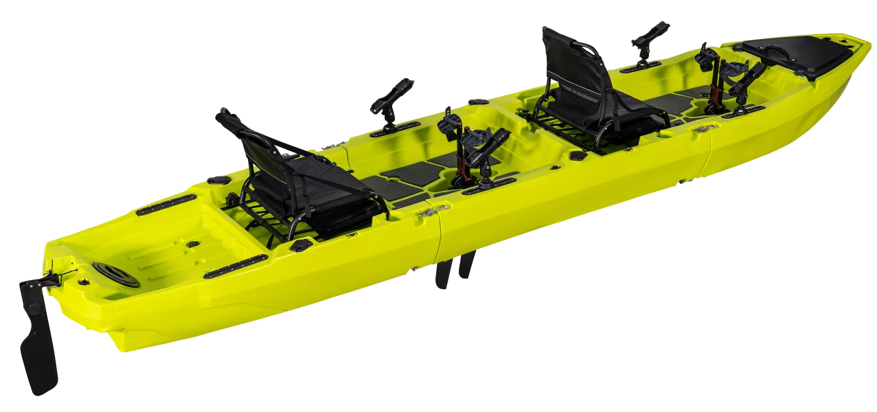 14 FT 3 Section Detachable Sol – обзор и цена Fishing Kayak Pedal Drive