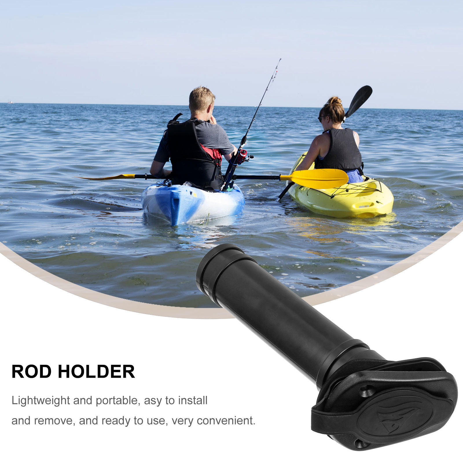 Fishing Rod Holder Lightweight – обзор и цена Fishing Kayak Rod Holder