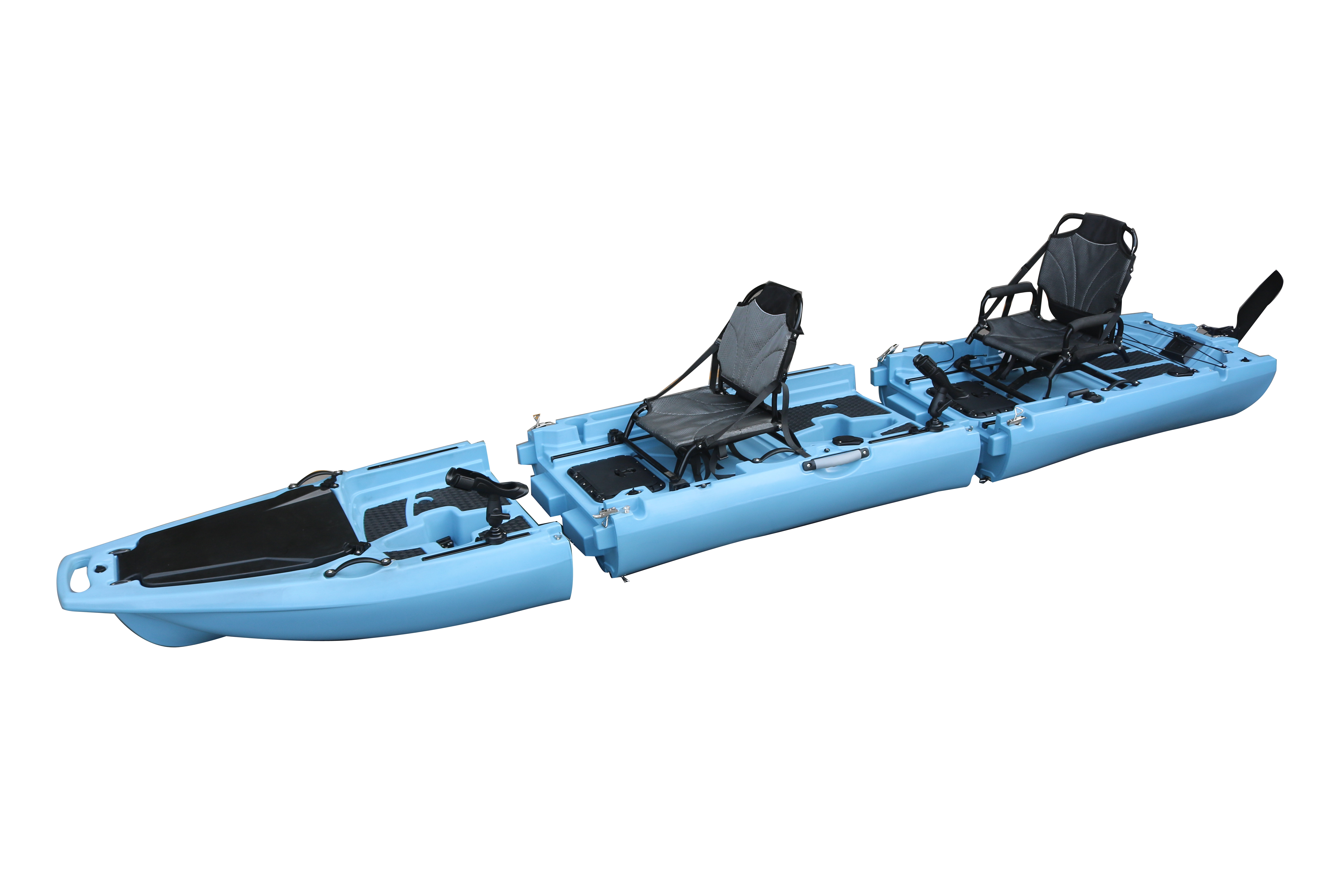 14FT 2 Person Detachable  Peda – обзор и цена Fishing Kayak Sit In