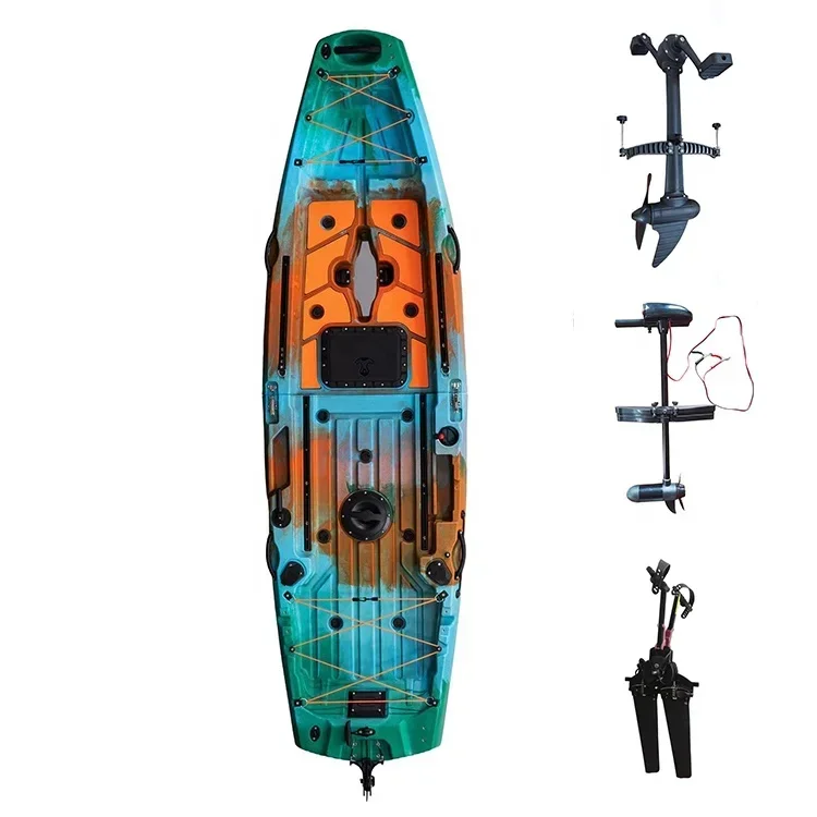 9.5ft 1 Person Folding Plastic – обзор и цена Fishing Kayak Pedal Drive