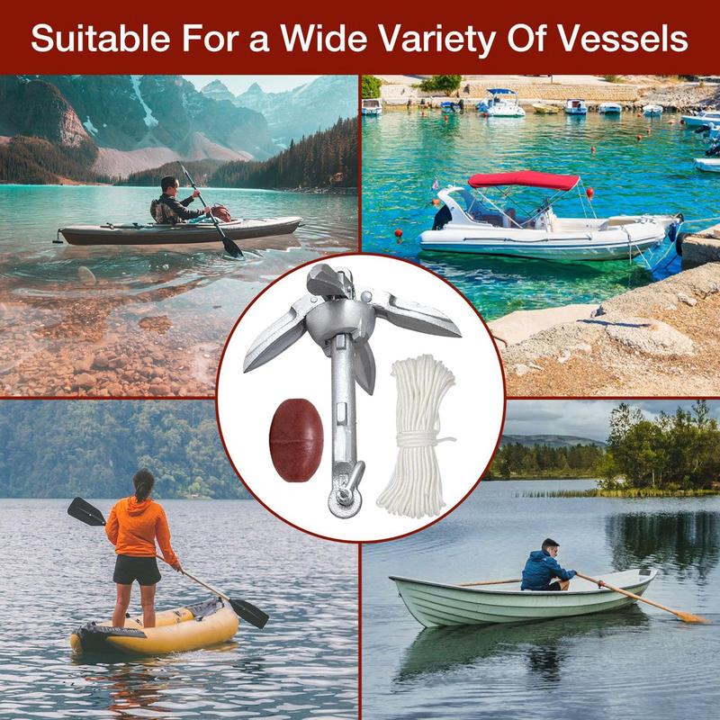 Canoe Anchoring Boat Anchoring – обзор и цена Fishing Kayak Anchor