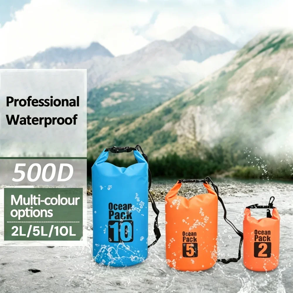 500D Waterproof Dry Bag Floati – обзор и цена Fishing Kayak Storage Bag
