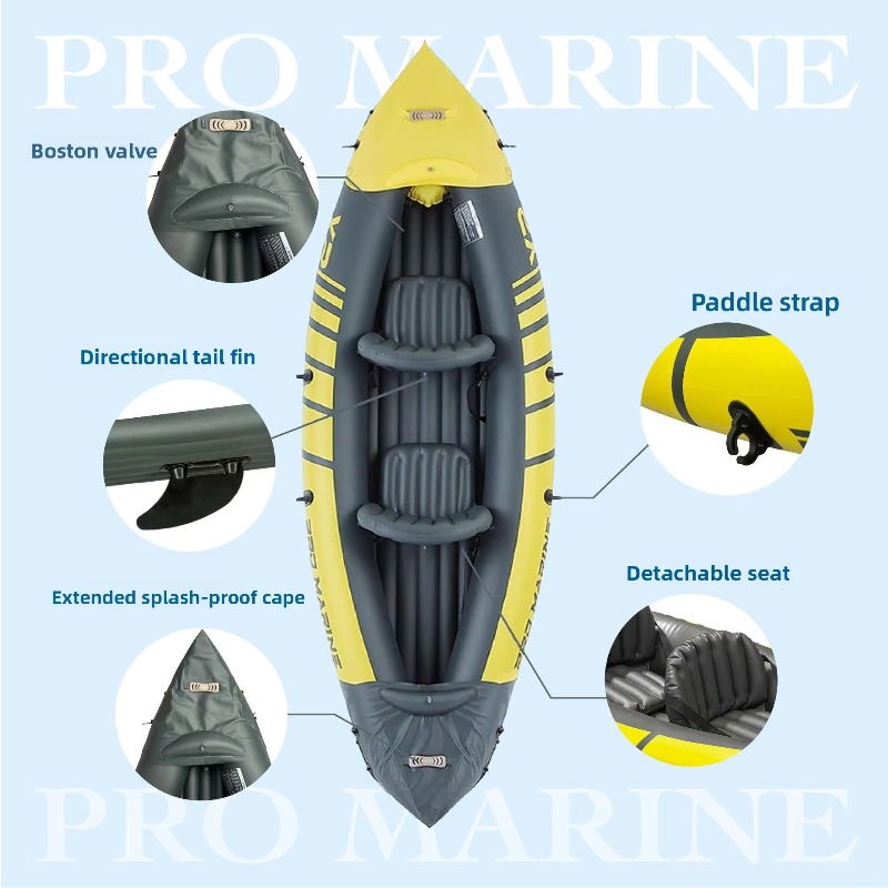 All-Purpose Inflatable Boat fo – обзор и цена Fishing Kayak Inflatable