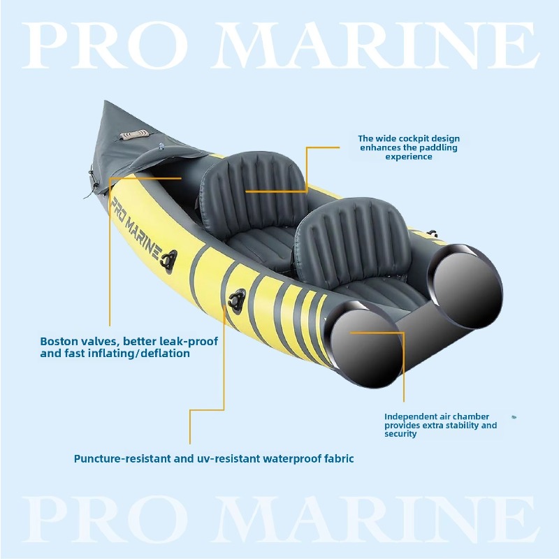 All-Purpose Inflatable Boat fo – обзор и цена Fishing Kayak Inflatable
