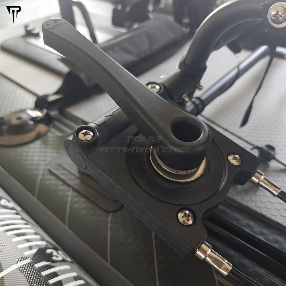 JTRDA 2024 New Inflatable Kaya – обзор и цена Fishing Kayak Pedal Drive