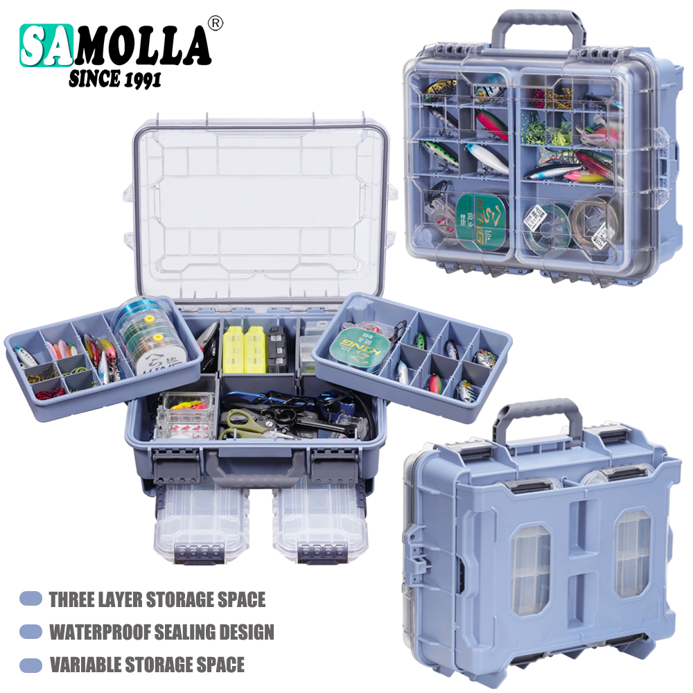 SAMOLLA Fishing Tackle Box Lar – обзор и цена Fishing Kayak Crate