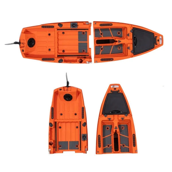 Modular Single 1 Person Plasti – обзор и цена Fishing Kayak Pedal Drive