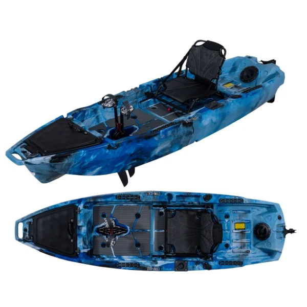 Modular Single 1 Person Plasti – обзор и цена Fishing Kayak Pedal Drive