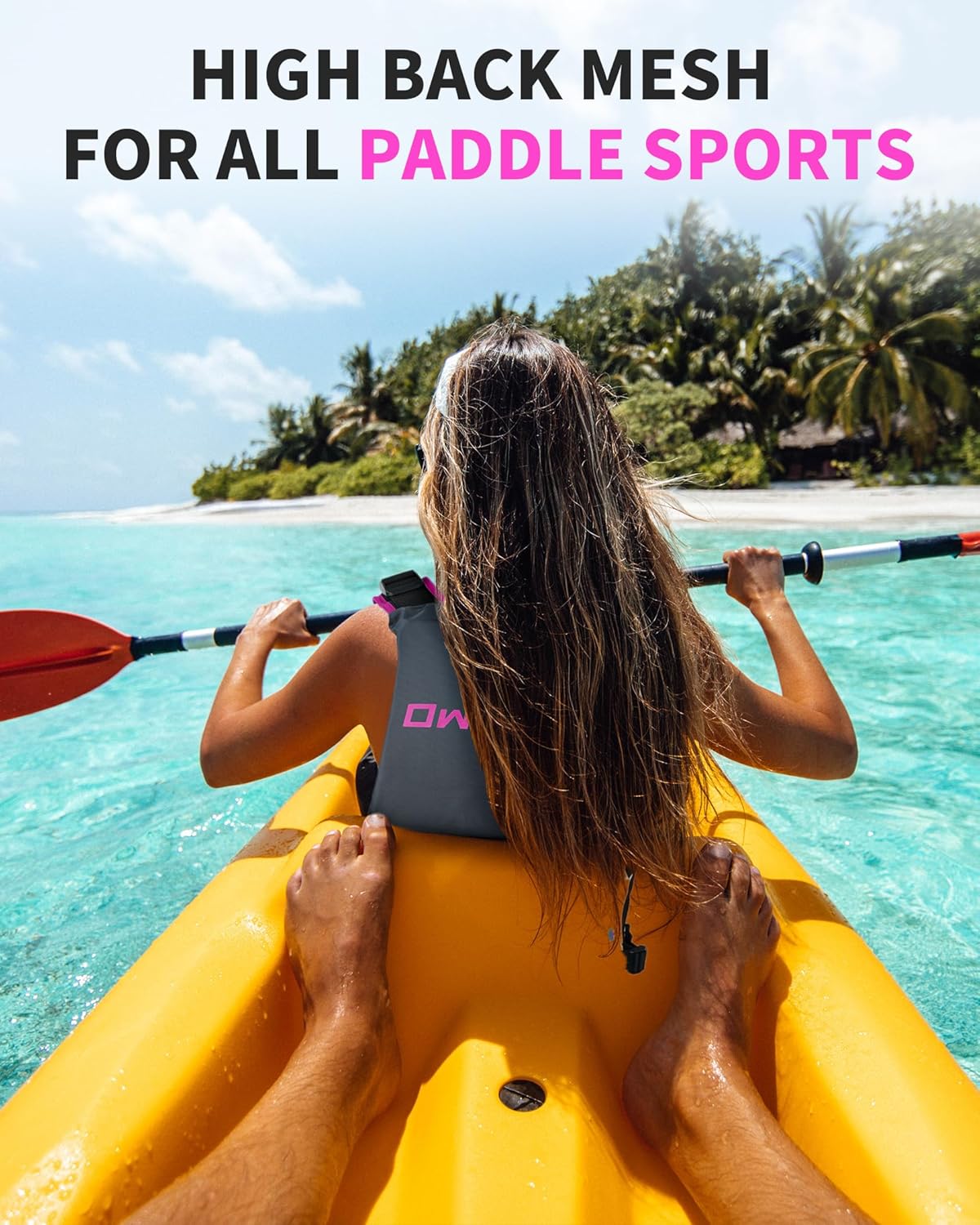 Adult Swim Vest with High Mesh – обзор и цена Fishing Kayak Paddle