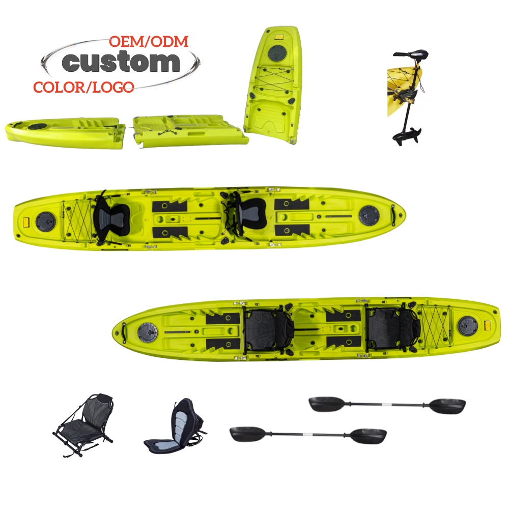 New Modular Tandem Double Sit- – обзор и цена Fishing Kayak Paddle